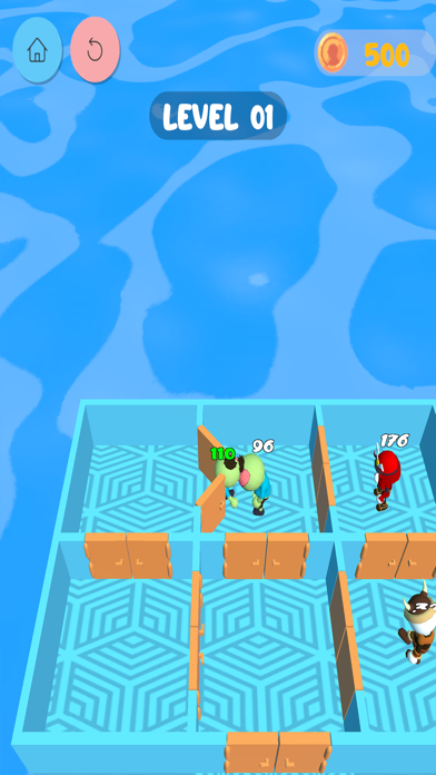 Monster Room Maze Game 3D Game Screenshot