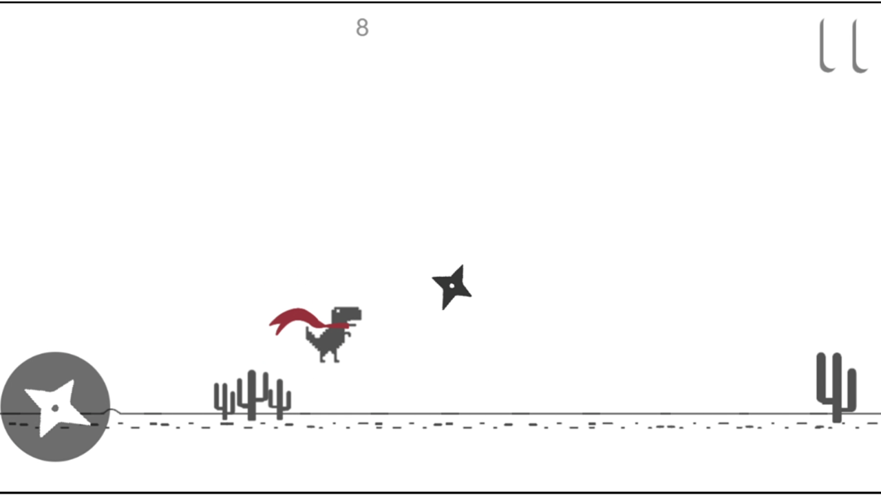 Dino Hero Revenge Game Screenshot