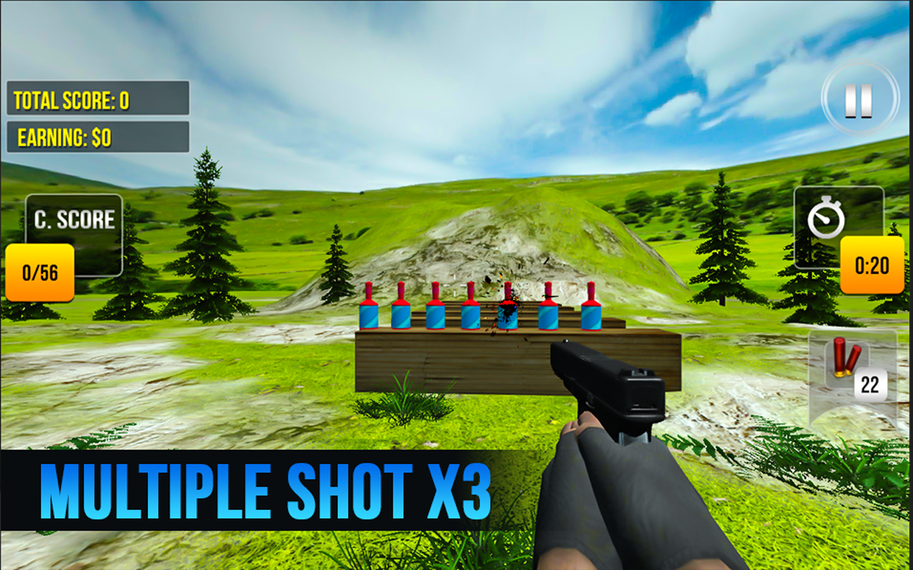 Sniper Shooting: Target Range Game Screenshot