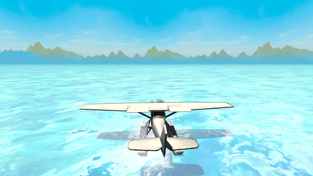 Flying Sea Plane Simulator 3D ภาพหน้าจอเกม