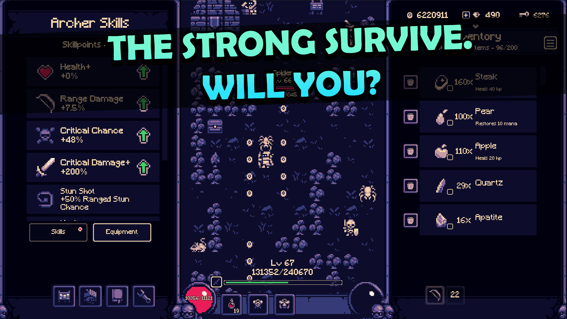 OneBit Adventure (Roguelike) Game Screenshot