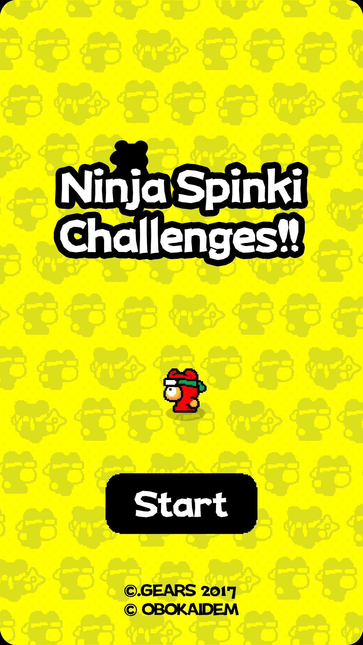 Screenshot 1 of Tantangan Ninja Spinki!! 1.2.2