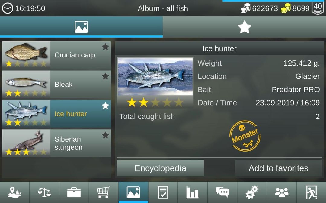 Screenshot of My Fishing World