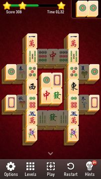 Mahjong Solitaire Game Screenshot