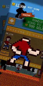 Kung Fu Tap : 2D Pixel Game Game Screenshot