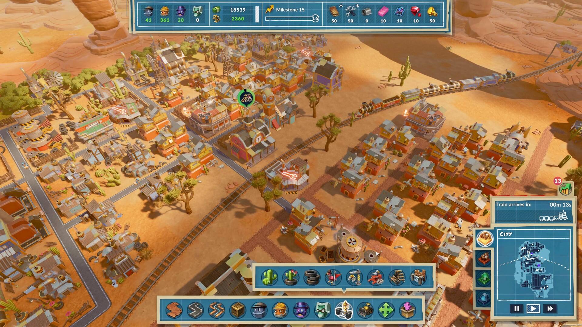 Screenshot of SteamWorld Build