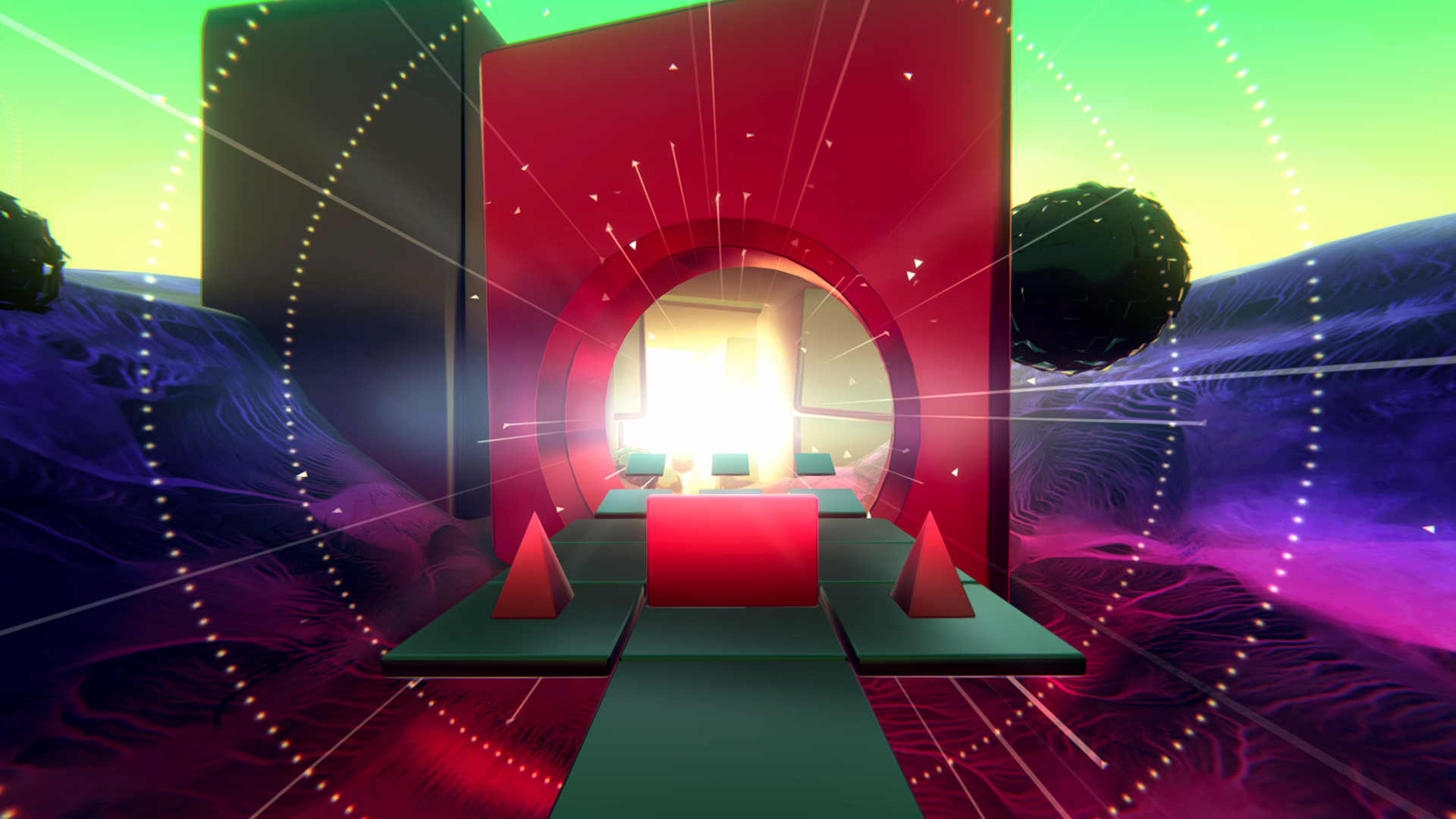 Скриншот игры Glitch Dash