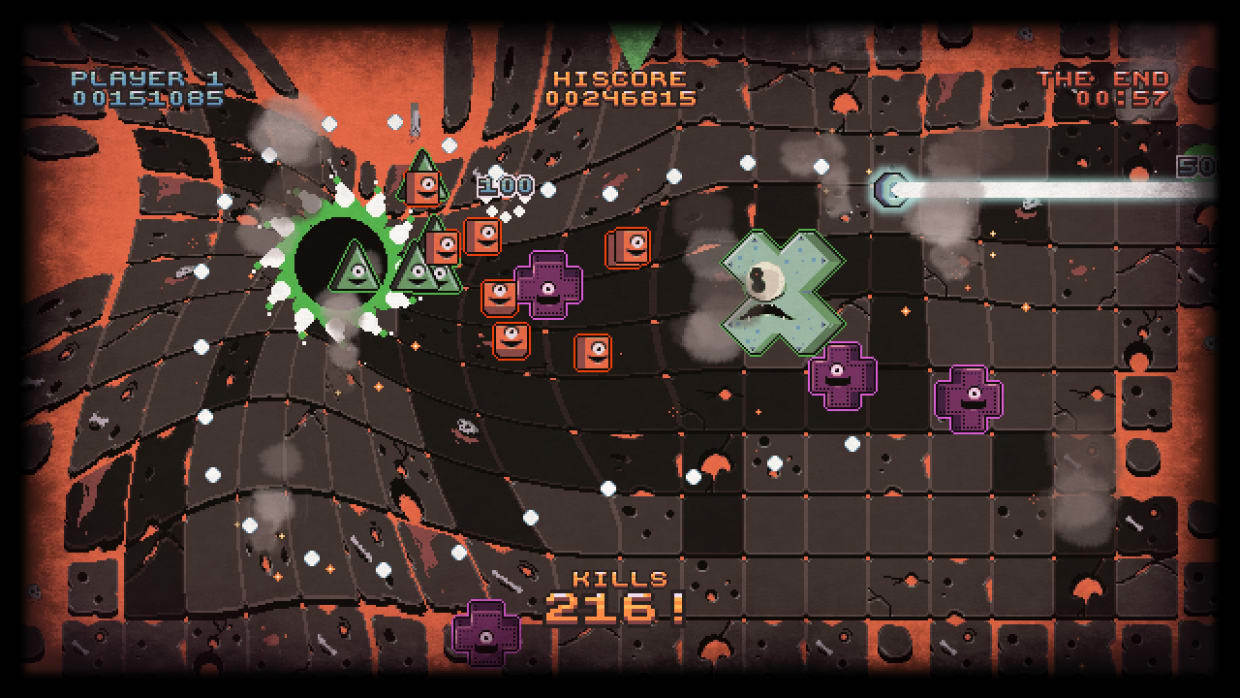 Pan-Dimensional Conga Combat screenshot game