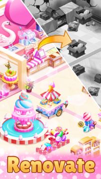 Merge Restaurant: Makeover Game Screenshot