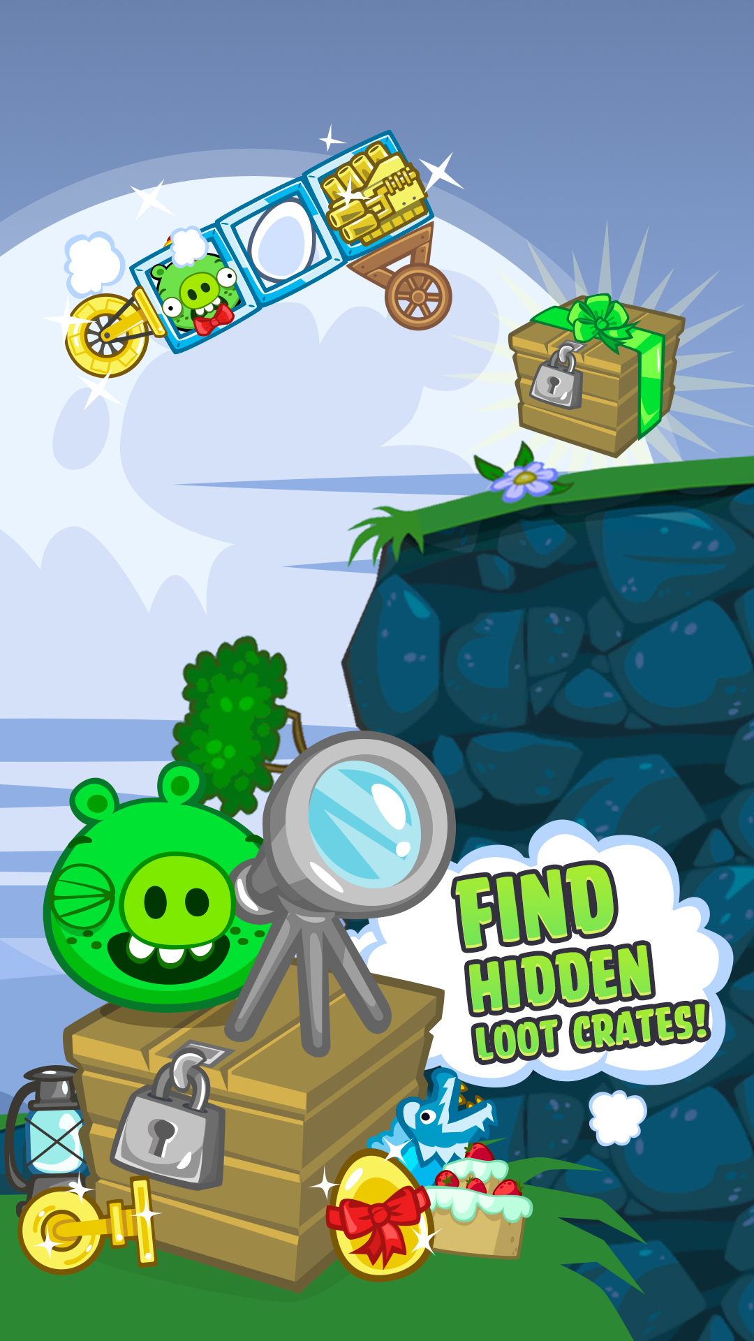 Bad Piggies HD ภาพหน้าจอเกม
