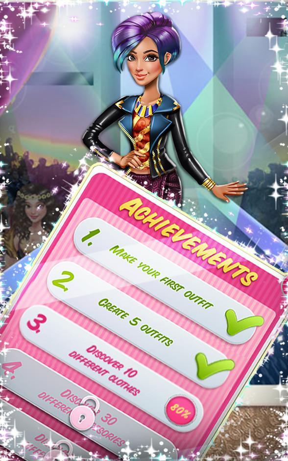 Dress up Game: Tris Runway Game Screenshot
