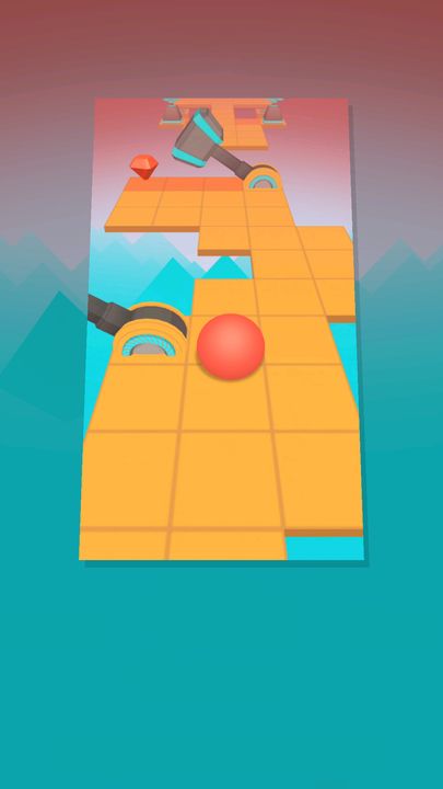 Screenshot 1 of Fast Rolling:The ball in the sky 1.3.4