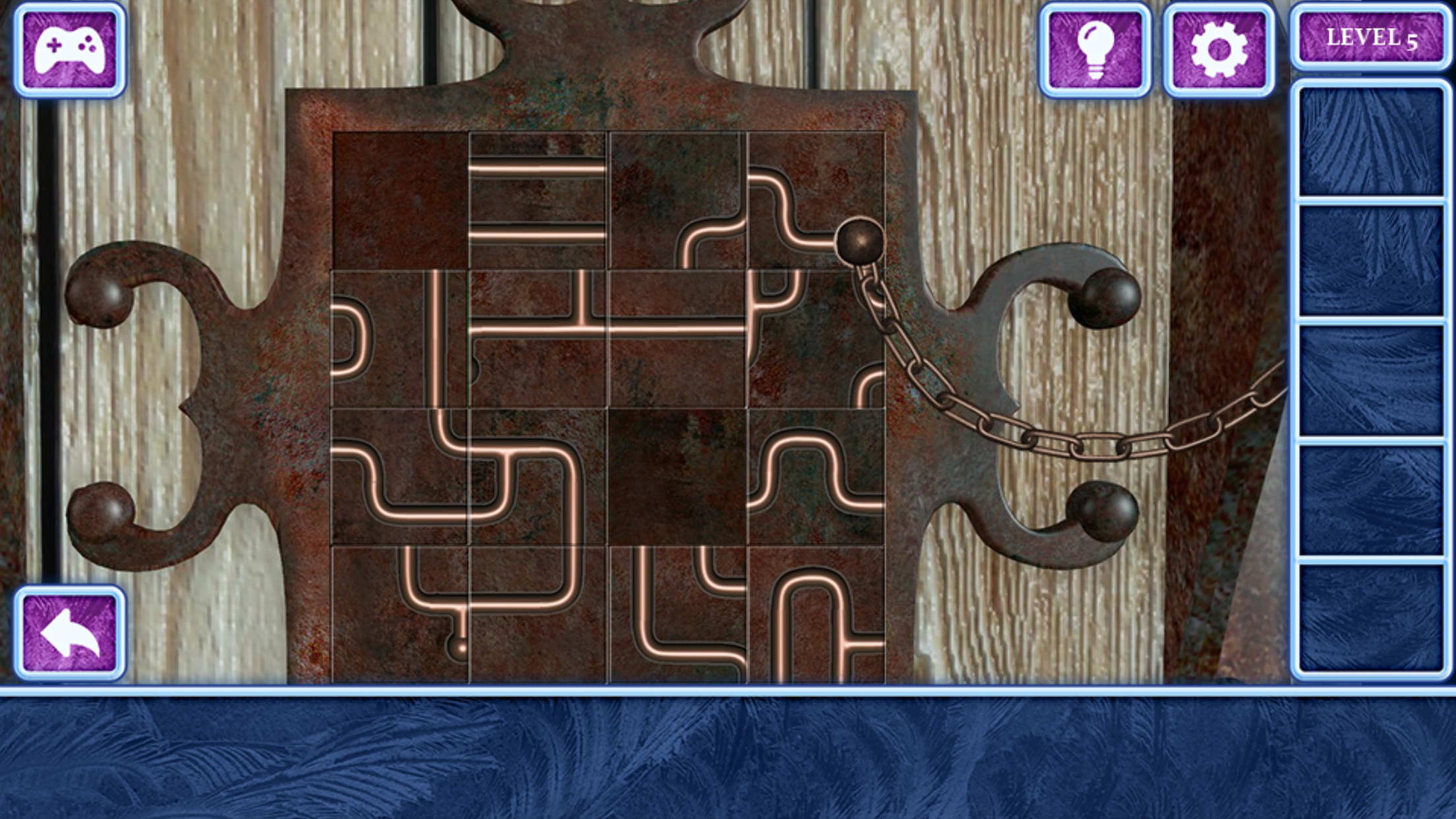 Icy Escape Game Screenshot