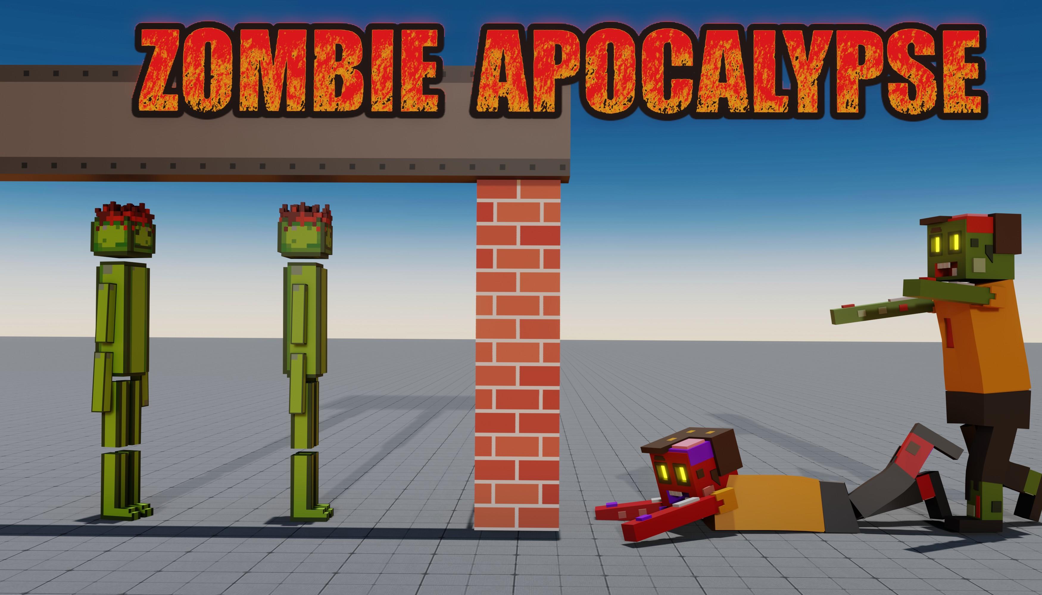 Ragdoll Zombie War Playground ゲームのスクリーンショット