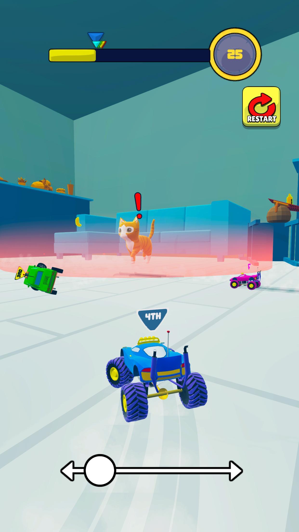 Tiny Race 3D Game Screenshot