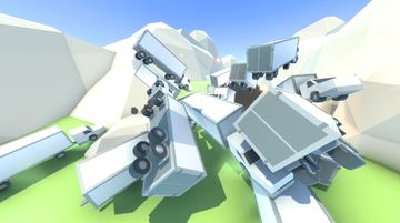 Clustertruck NVIDIA SHIELD 게임 스크린샷