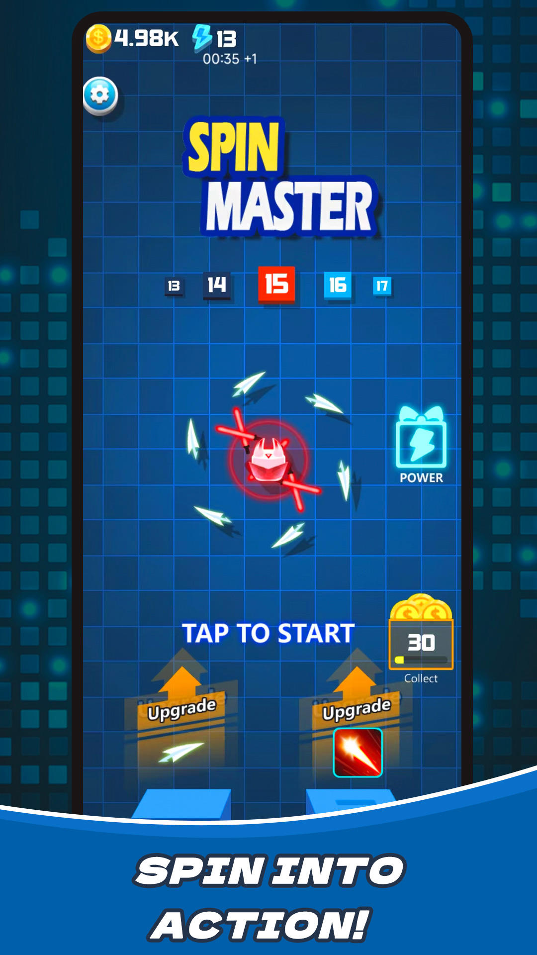 Cuplikan Layar Game Spin Master Pro