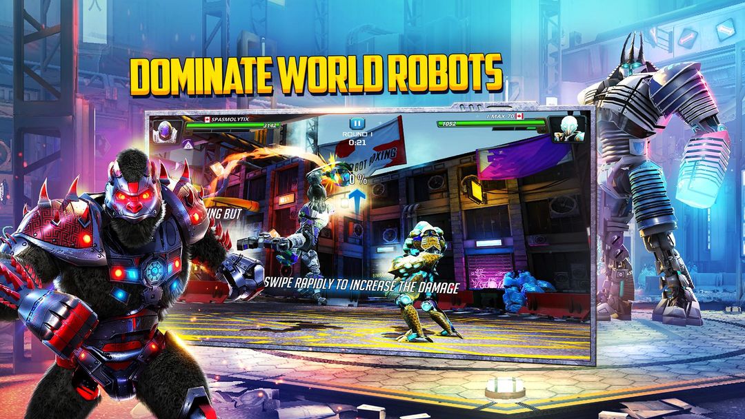 Screenshot of World Robot Boxing 2022