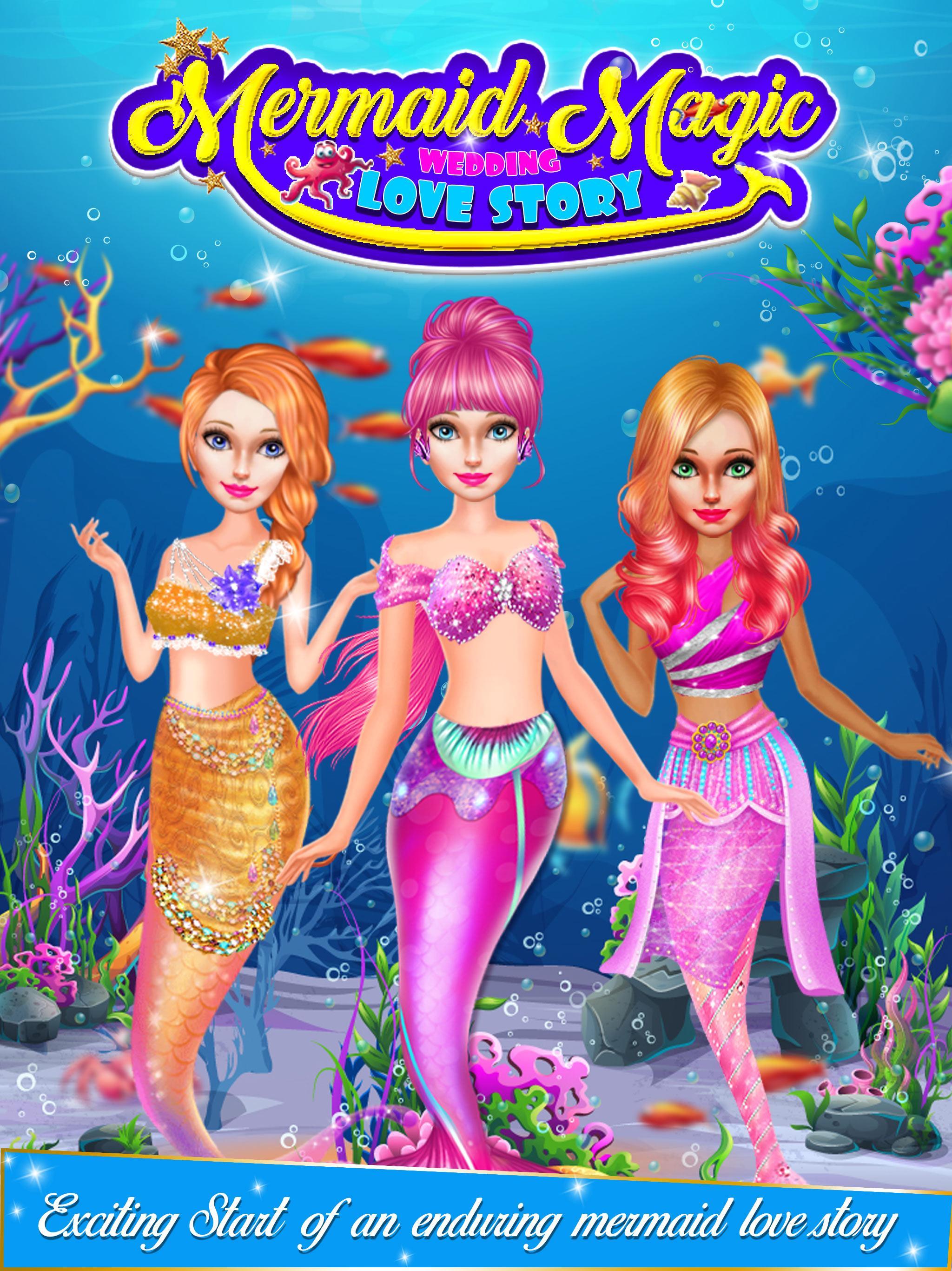 Mermaid Magic Wedding Love Story! Game Screenshot