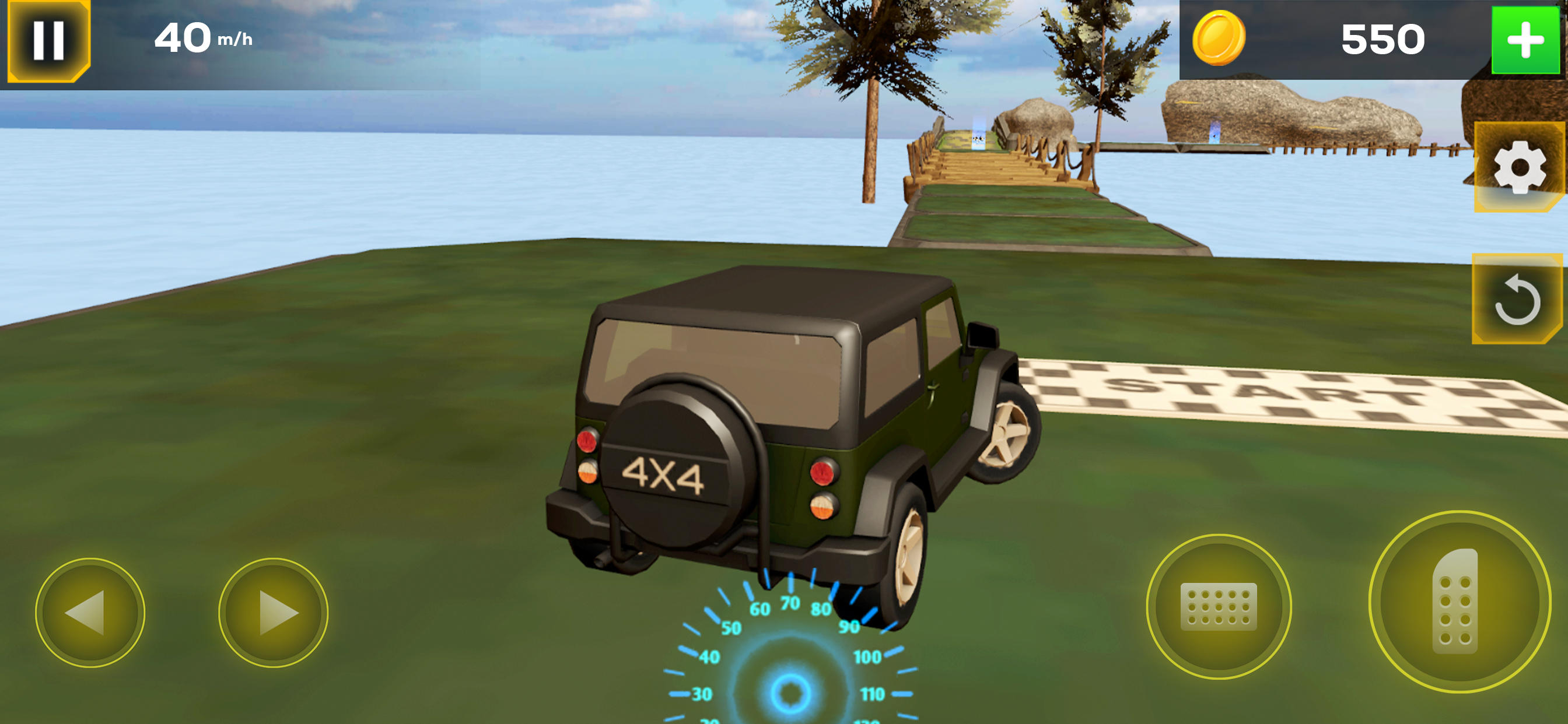 Screenshot of Off Road 4x4 Driving Jeep Sim