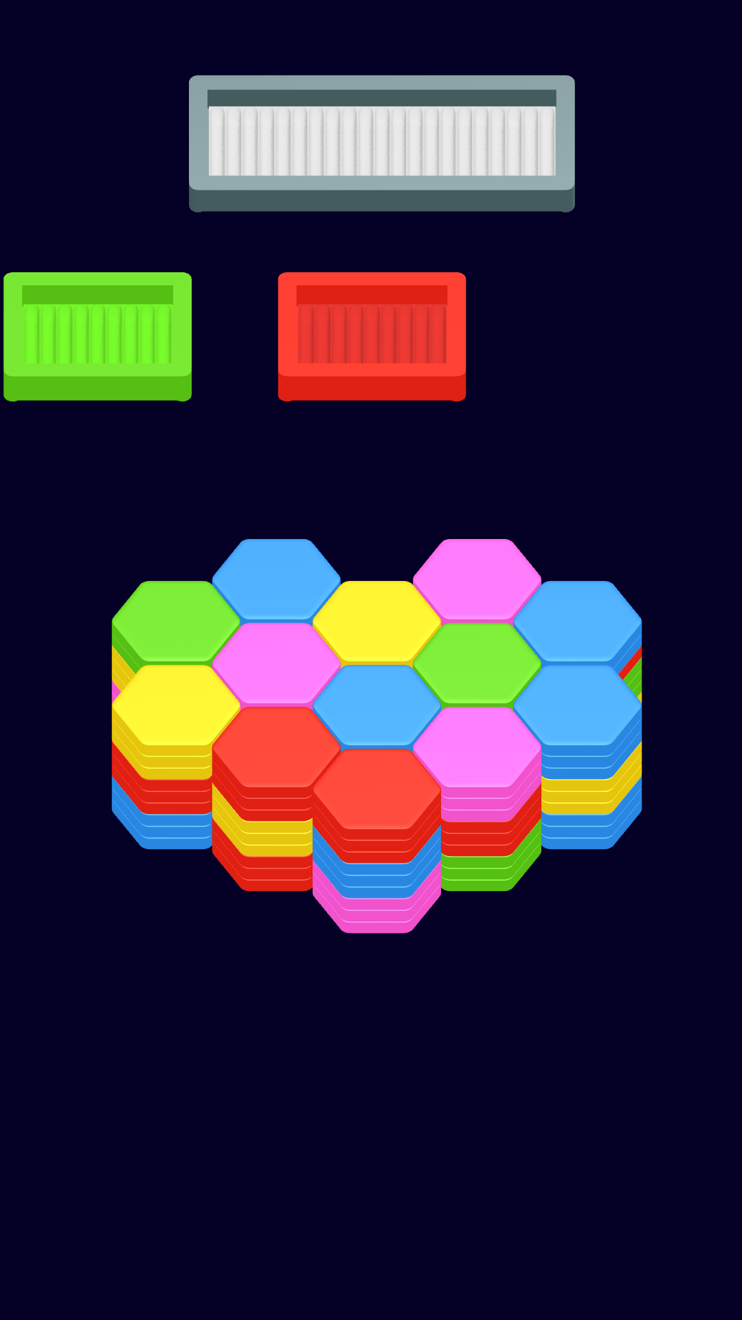 Hexa Dash!: Color Match Puzzle 遊戲截圖