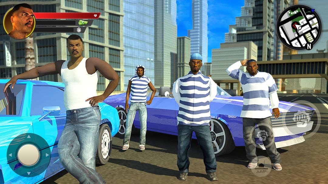 San Andreas Auto & Gang Wars 게임 스크린 샷