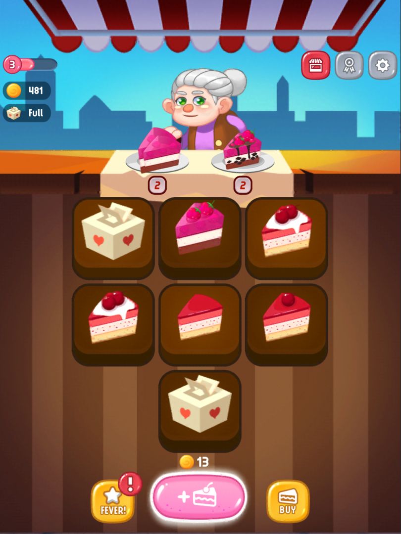Screenshot of Merge Cakes
