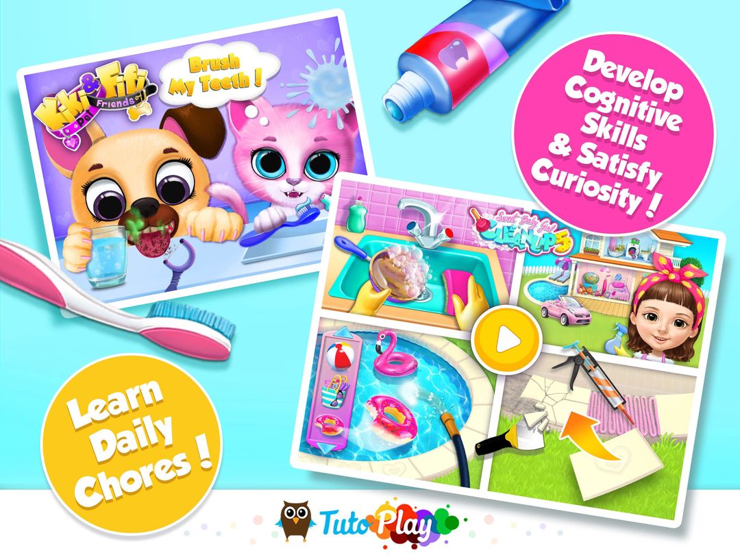 TutoPLAY Kids Games in One App遊戲截圖