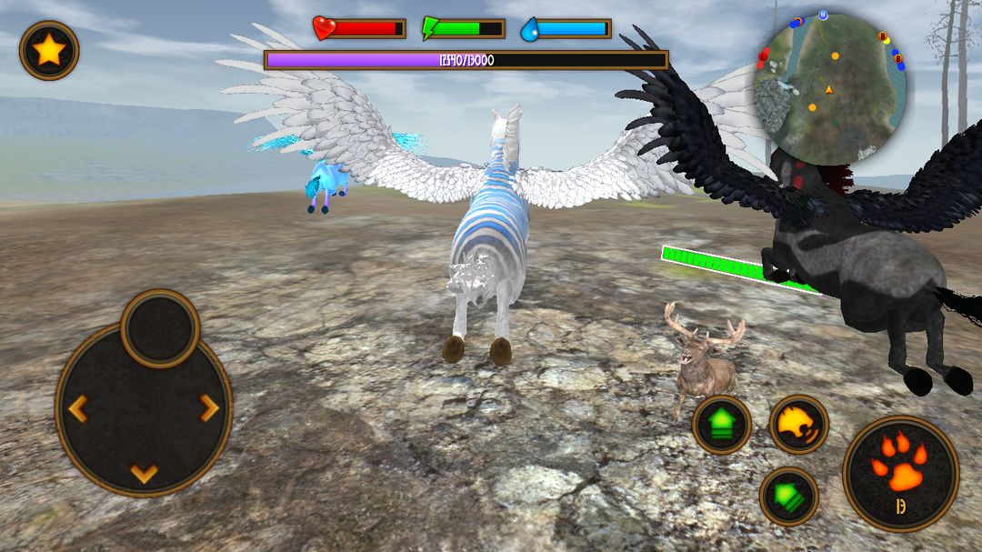 Clan of Pegasus - Flying Horse ภาพหน้าจอเกม