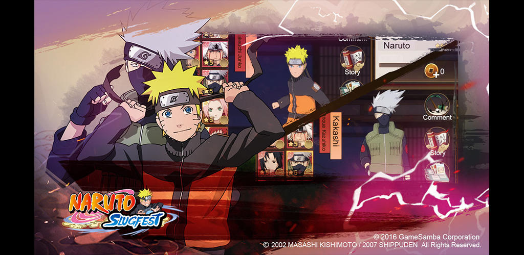 Banner of Naruto- Slugfest - စမ်းသပ်ဆာဗာ 