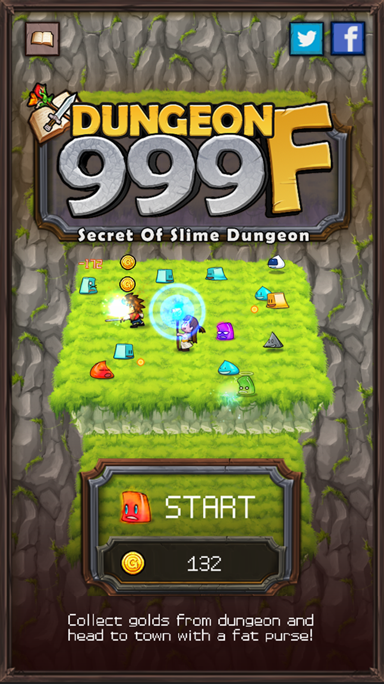 Dungeon999 Game Screenshot