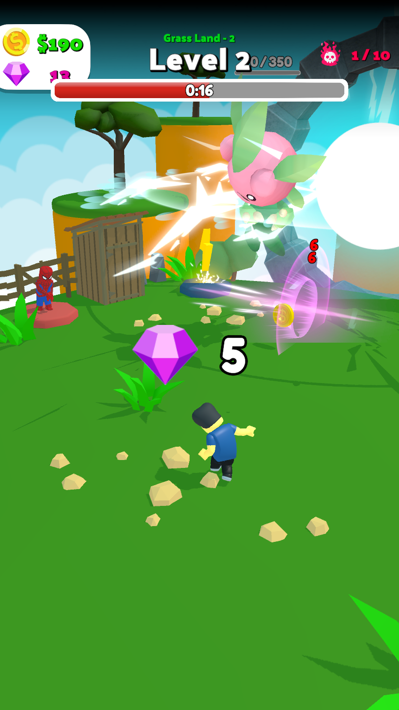 Tap Tap Blox Fighters Game Screenshot