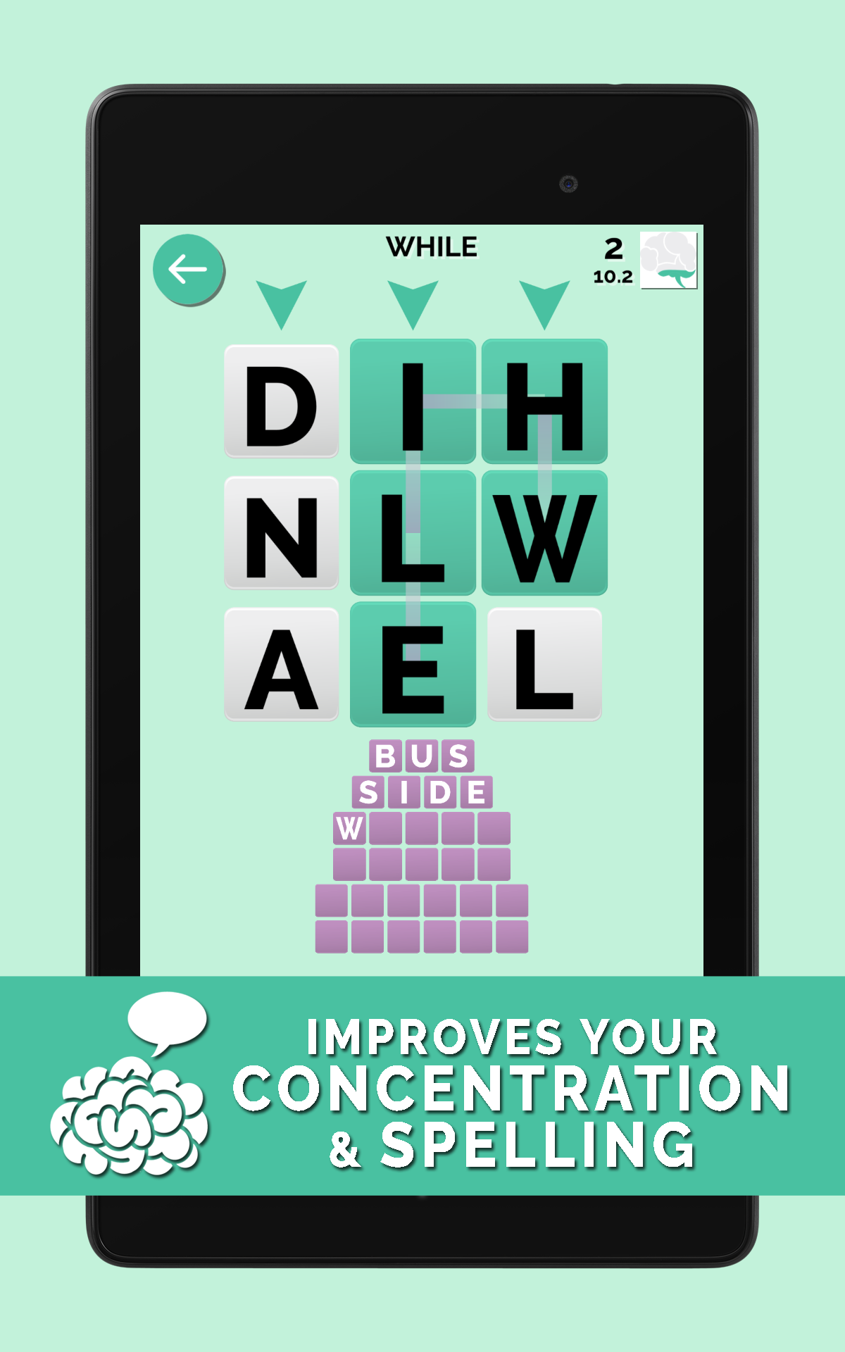 Word Brainiac 게임 스크린샷