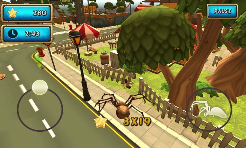 Screenshot of Spider Simulator: Amazing City