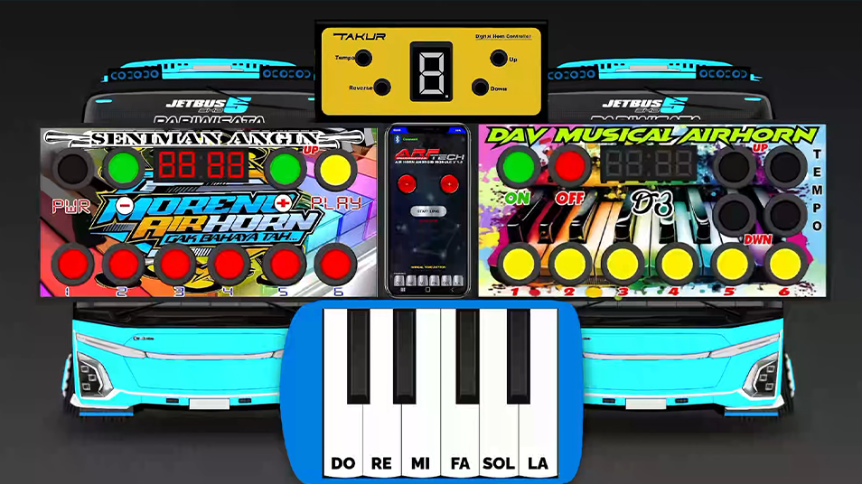 telolet Pianika arf tech v24 ゲームのスクリーンショット