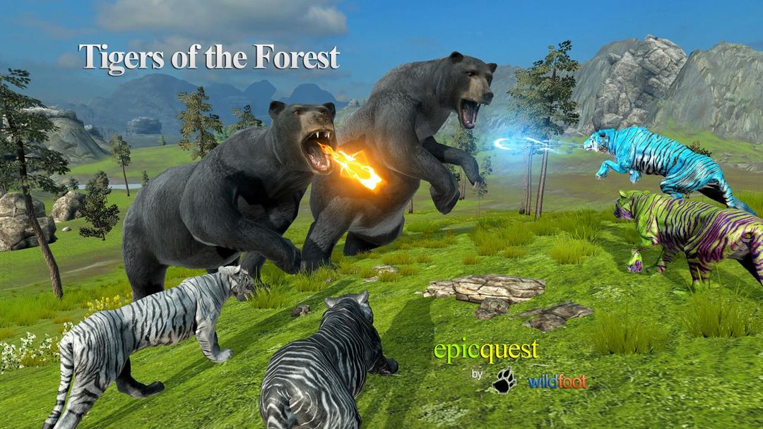 Tigers of the Forest 게임 스크린 샷
