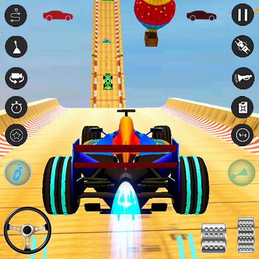 American Formula Car Stunts 3D Game Screenshot