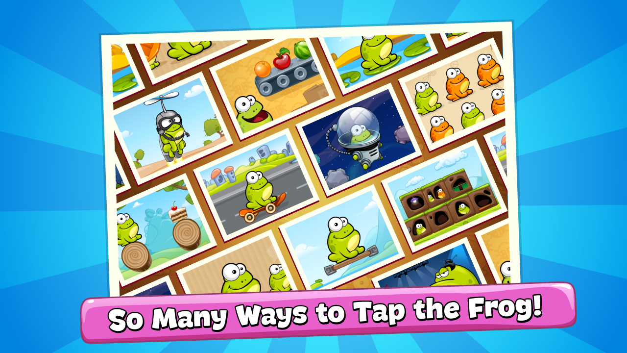 Tap the Frog HD Game Screenshot