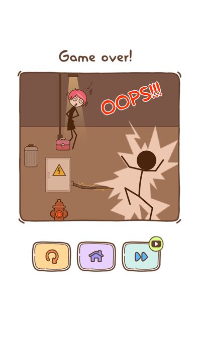 Screenshot of Thief Puzzle: to pass a level