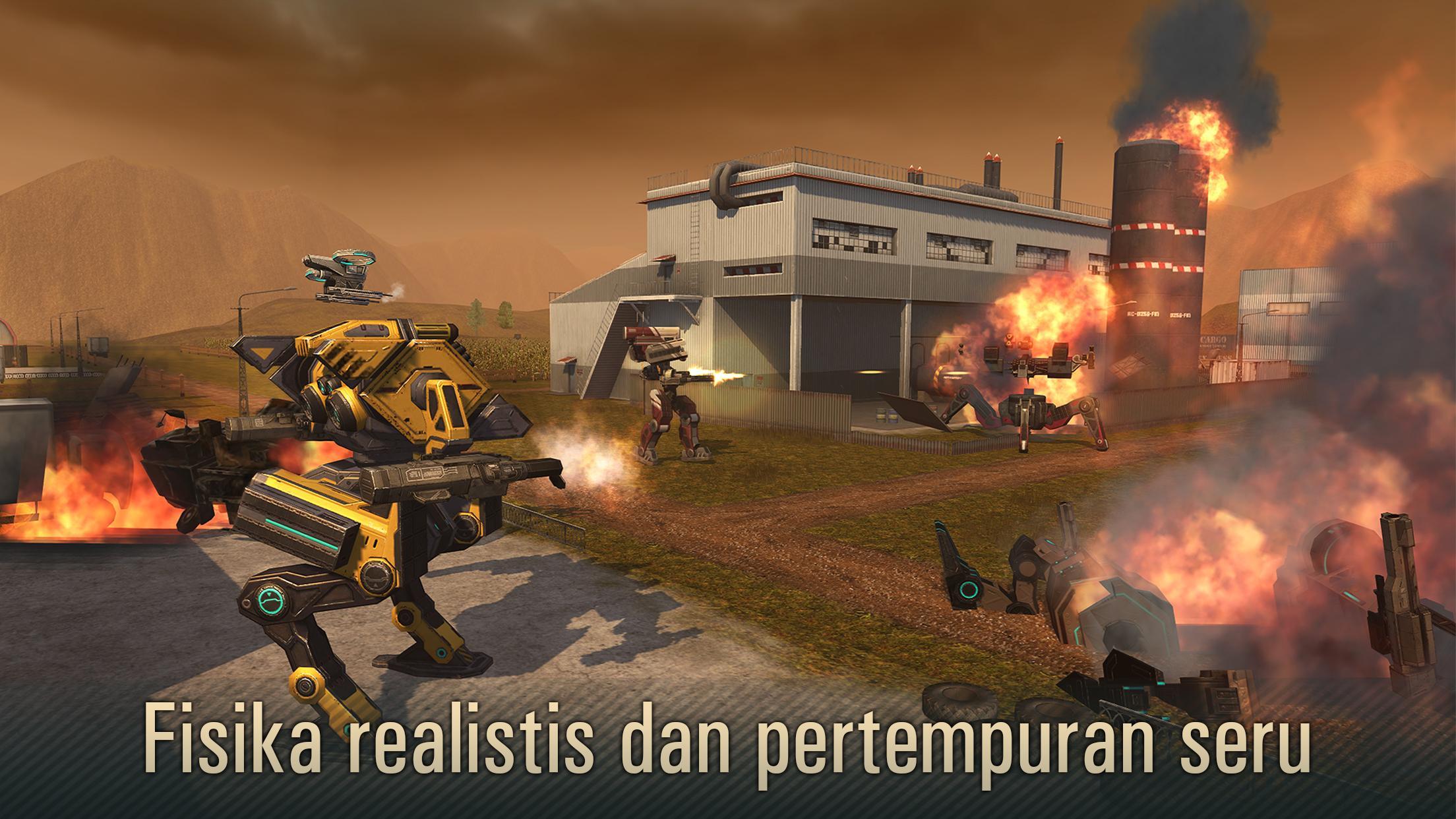 Cuplikan Layar Game WWR: Perang robot permainan 3D