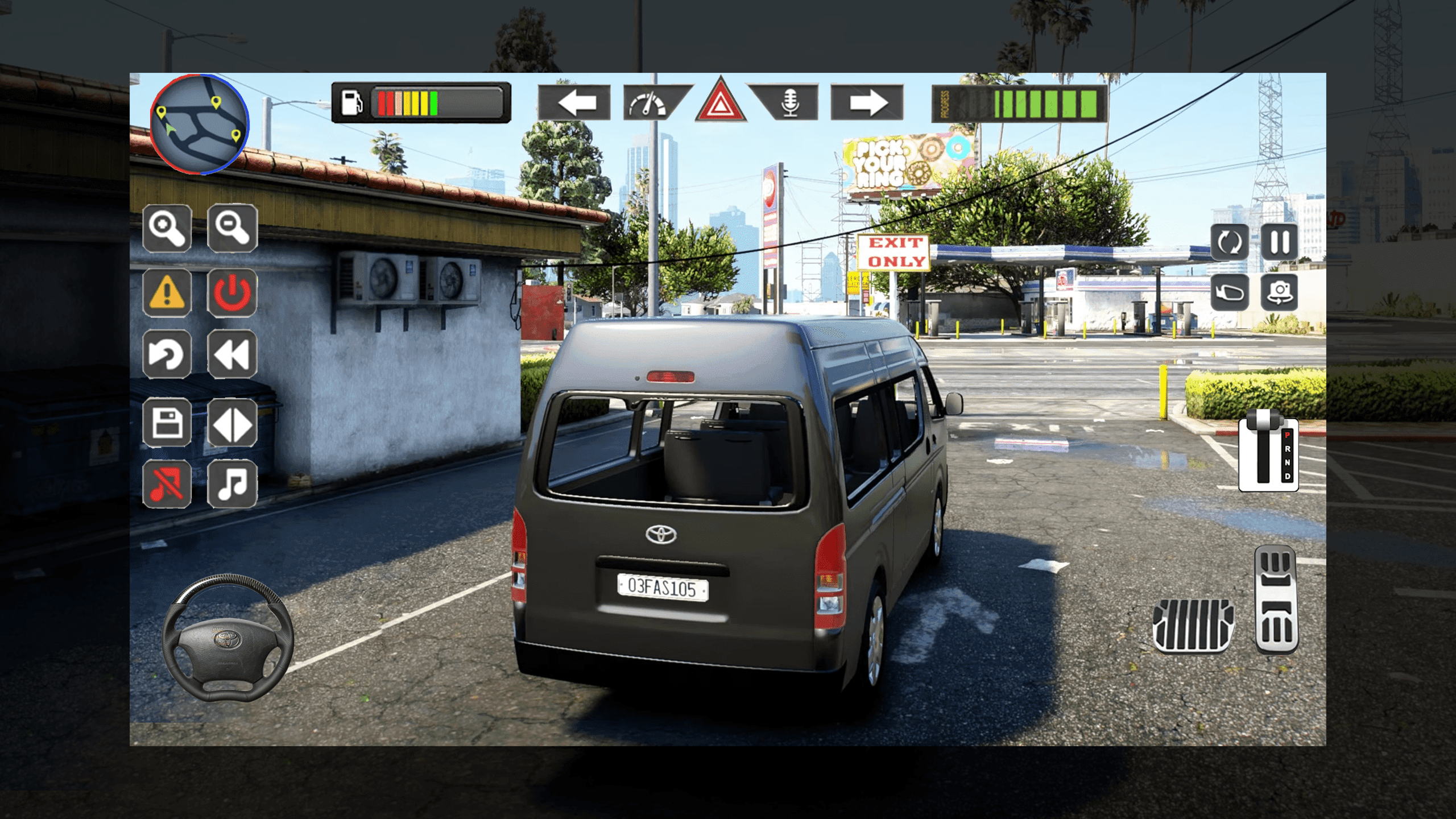 Screenshot of Van Toyota Hiace Simulator