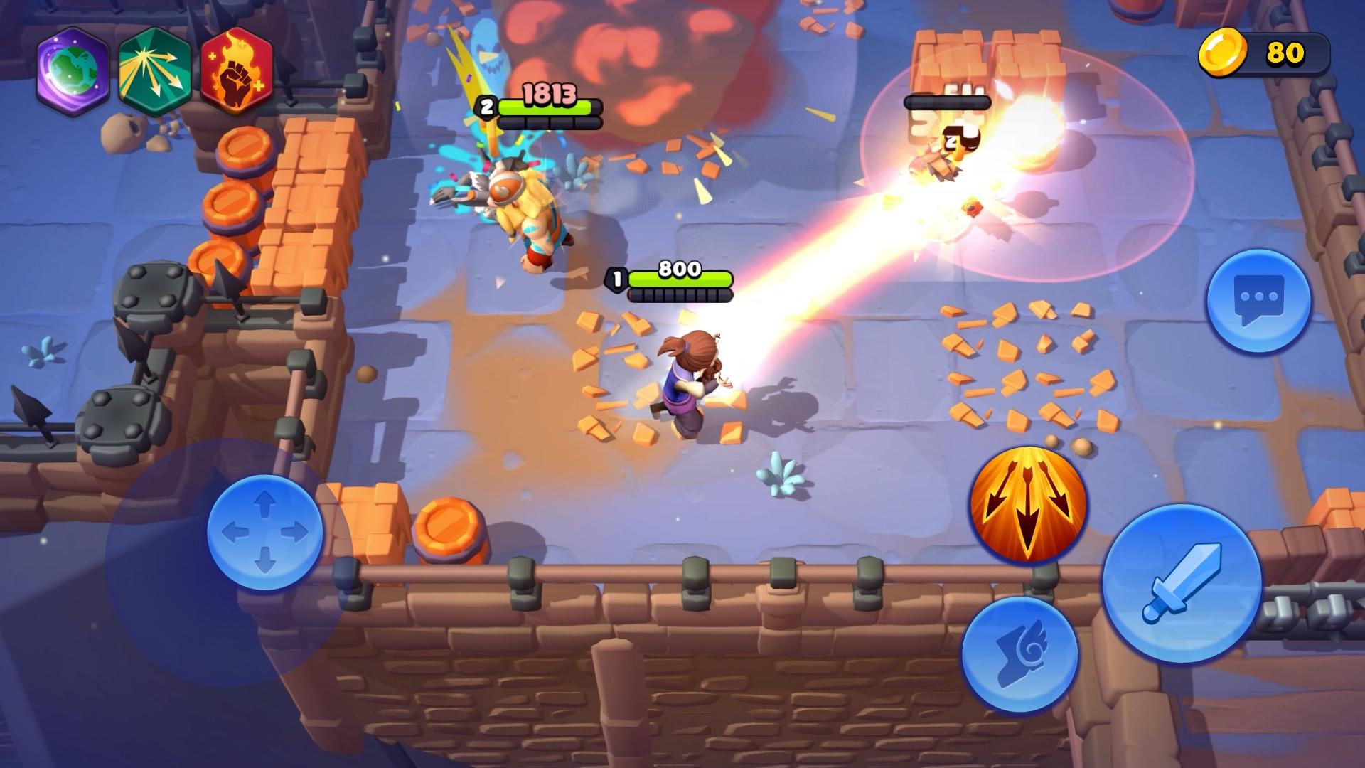 Screenshot 5 of Loot Heroes: Fantasy co-op RPG 