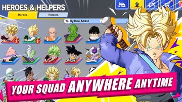 Скриншот игры DRAGON BALL GEKISHIN SQUADRA