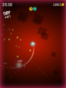 Neon Plane Game Screenshot