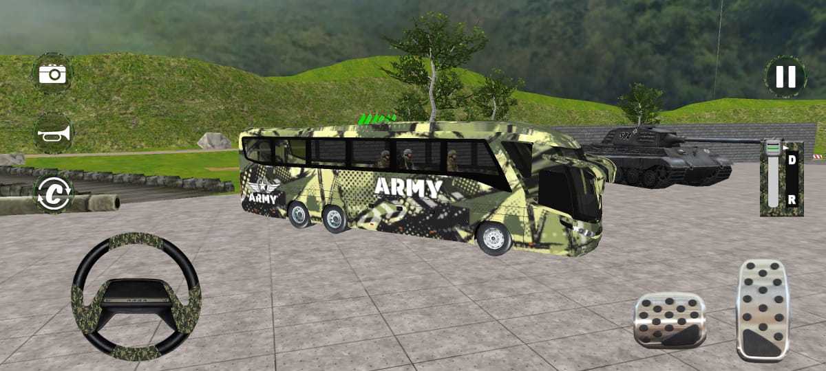 Army Bus Simulator Bus Driving Game Screenshot