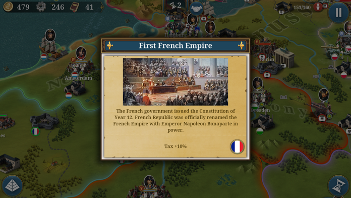 European War 6: 1804 Game Screenshot