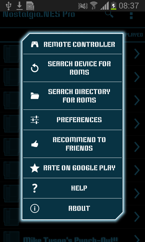 NostalgiaNes Pro Game Screenshot