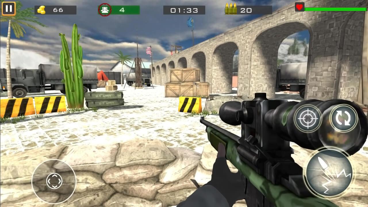 Screenshot of Counter Terrorist:Gun Shooting