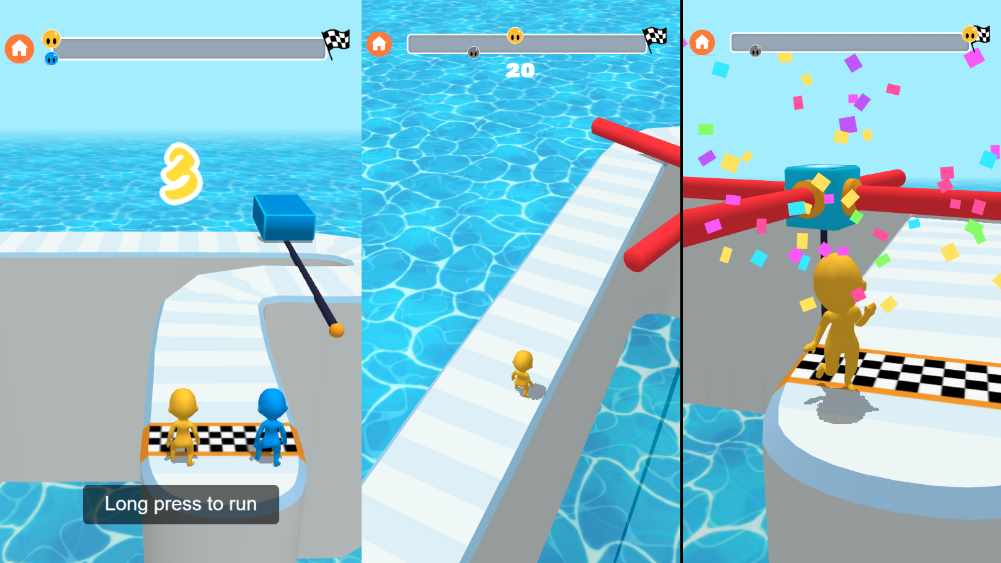 Marathon Race Game Screenshot