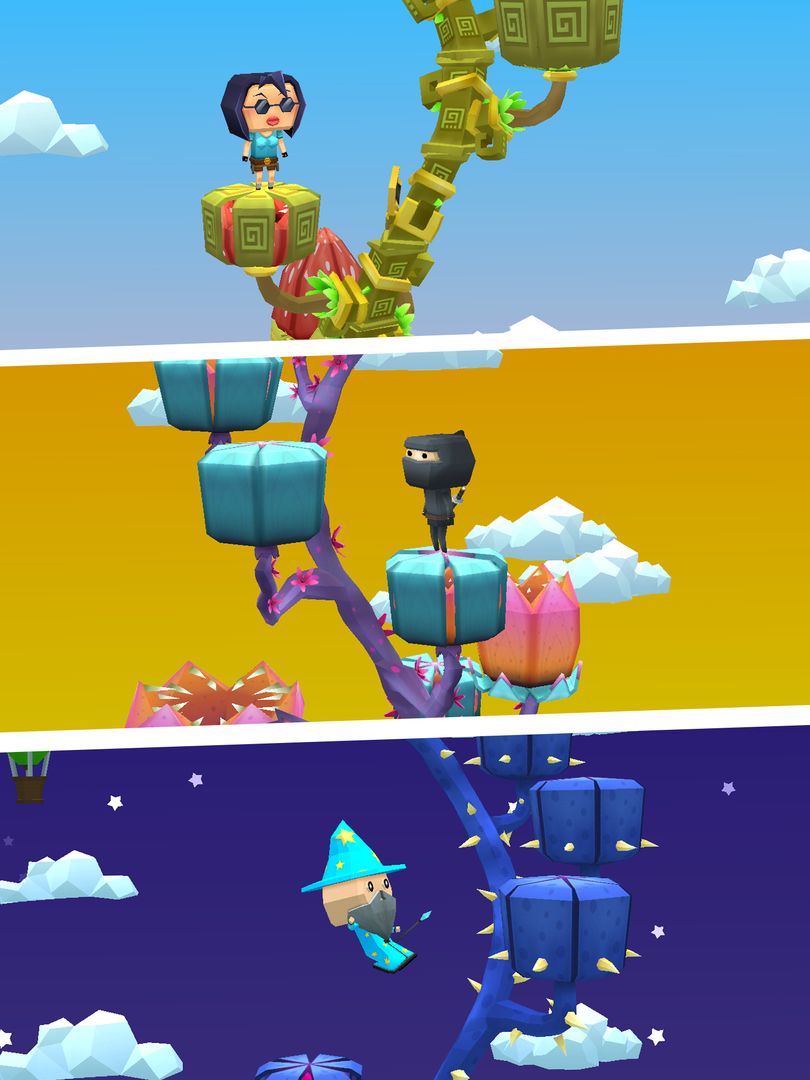 Jumpy Tree - Arcade Hopper ภาพหน้าจอเกม